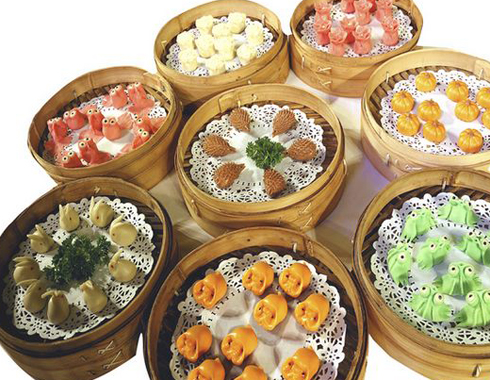 A delicious, popular traditional food made with many stuffing in many different shapes and sizes.