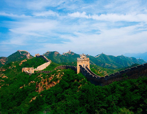 Enjoy superb views through watch towers on the Mutianyu Great Wall, one of the Seven Wonders of the Ancient world.