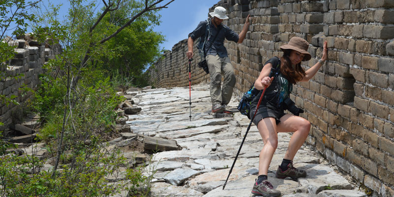 Hiking on the Wall