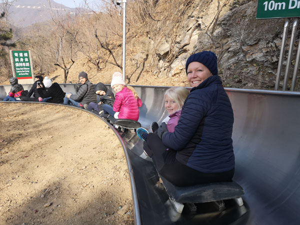 Traveling by Toboggan