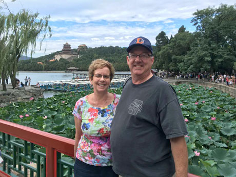 The Summer Palace in summer