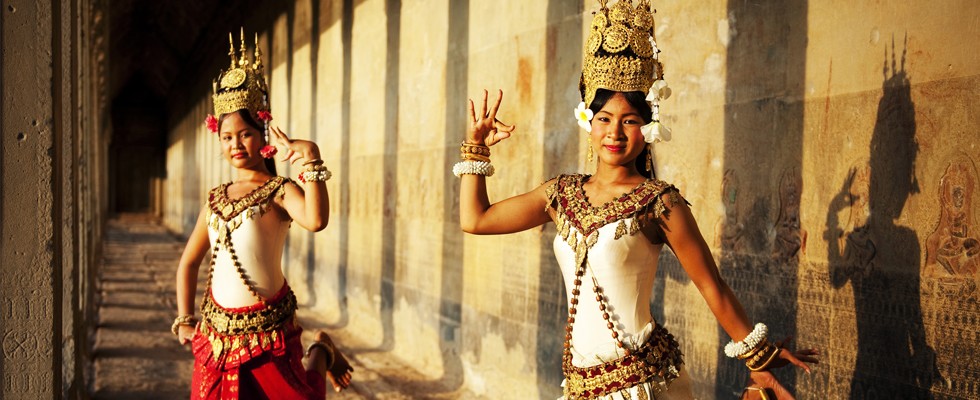 Apsara dancers at Angkor Wat