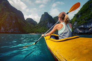 Go Kayaking in Halong Bay
