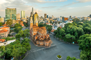 Ho Chi Minh City view