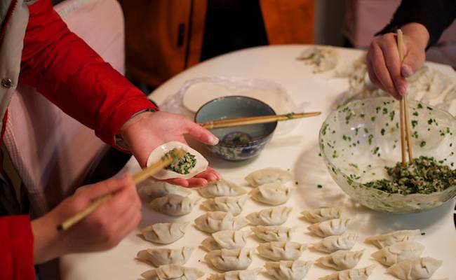 Learn to make dumplings
