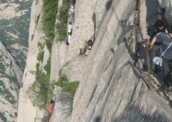 The climbing Route