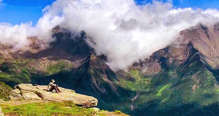 enjoy the great view of mountains