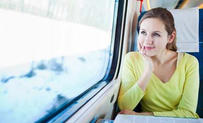 take a trip on the train