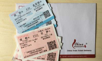 China train tickets