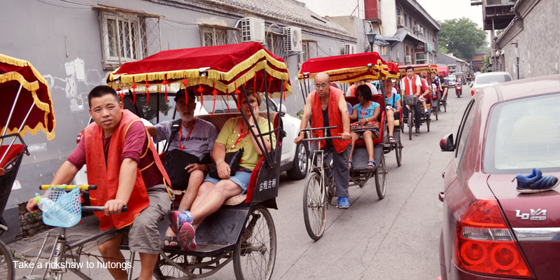 rickshaw to hutong