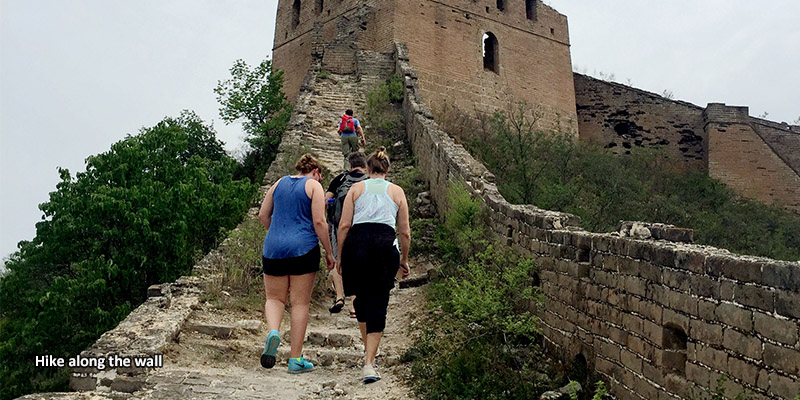 Hike along the wall