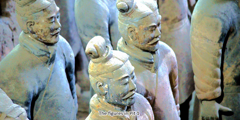 Figures in Pit 1