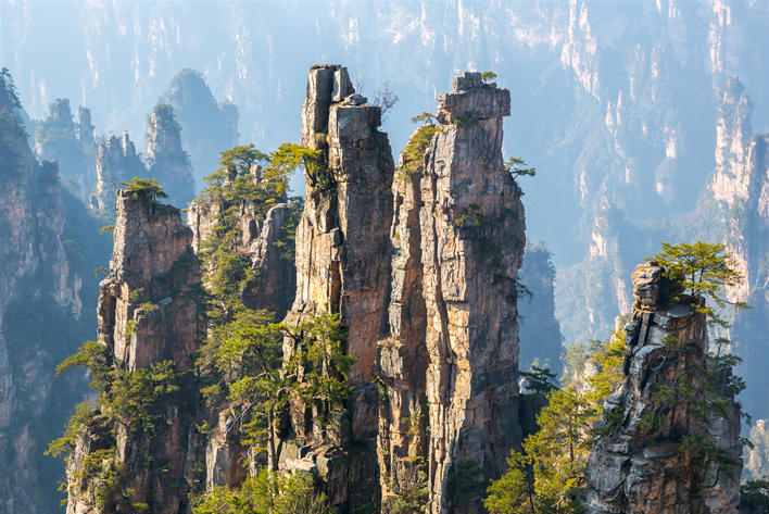Tianzi mountain