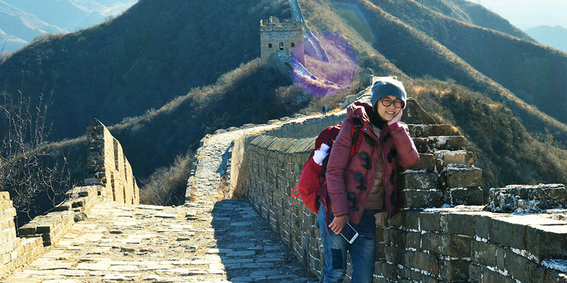 Houchuankou Pass - the first watch tower you'll be seeing