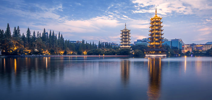 The Sun and Moon Twin Towers