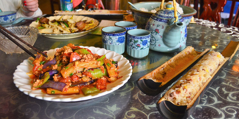 Enjoy delicious lunch