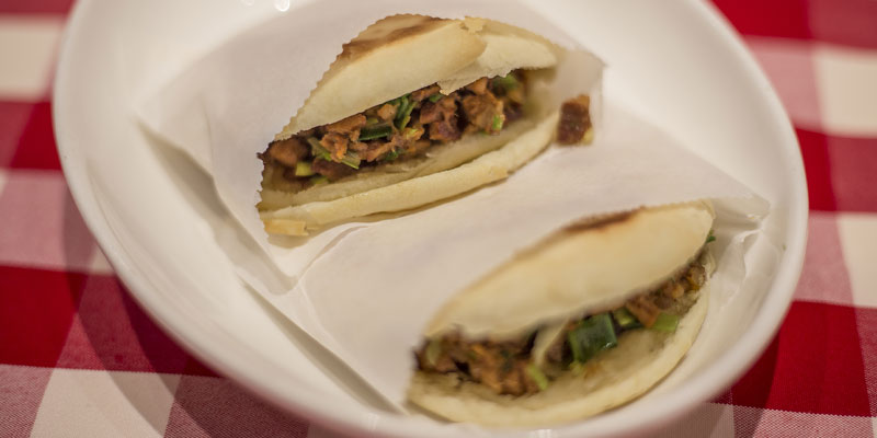 Rou Jia Mo (肉夹馍, we also call it a Chinese hamburger)