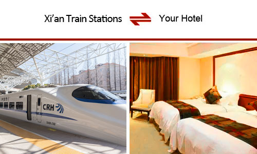 train stations to hotel