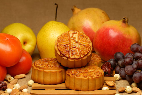 Chinese Mid-Autumn Festival mooncakes