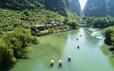 La rivière du dragon de jade