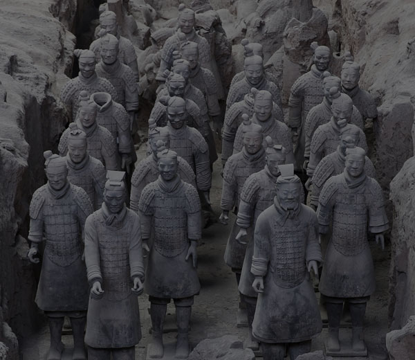The Terracotta Army in Xian