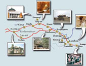 Silk Road Map