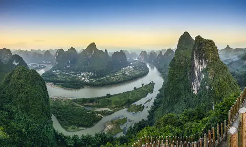 The Mountains and the Li River