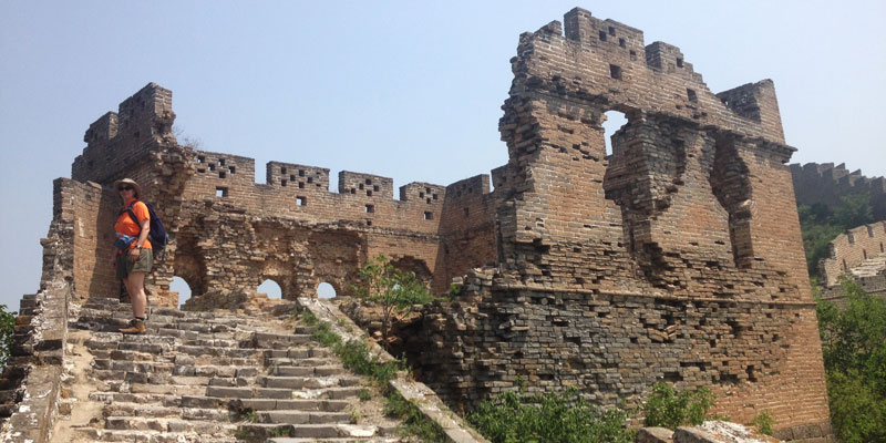 Hike at Jinshanling Great Wall