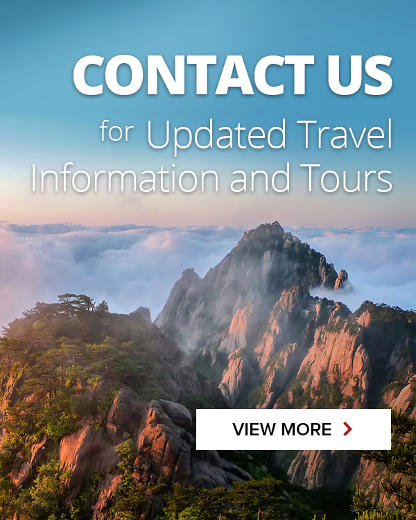Kontakt os for opdaterede rejseoplysninger 