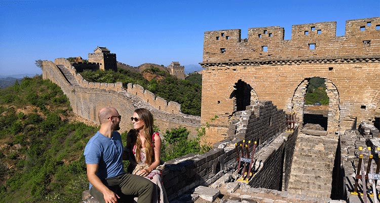 take great picture in Jinshanling