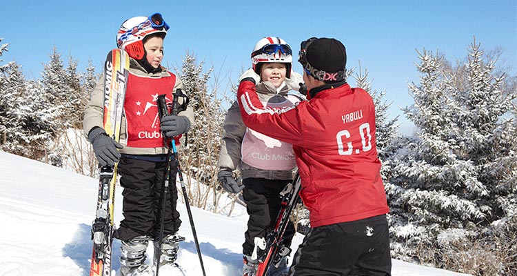 skiiing lession Yabuli Club Med