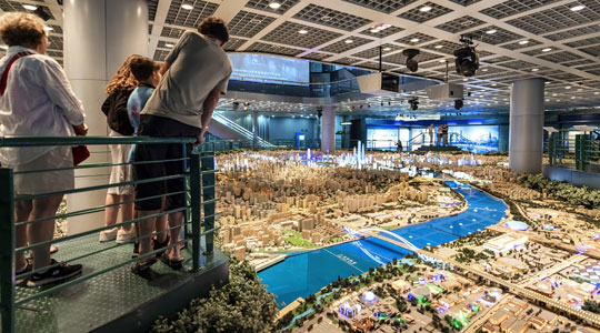 The Shanghai Urban Planning Exhibition Center