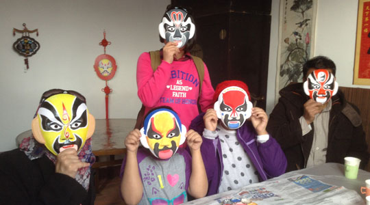 Facial Makeup for the Peking Opera