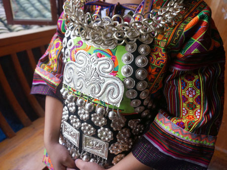 Ethnic Girl and Her Dress