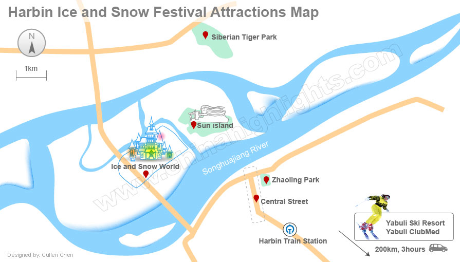 1 Day Harbin Ice& Snow Festival Tour