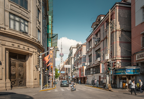 Pudong area of Shanghai