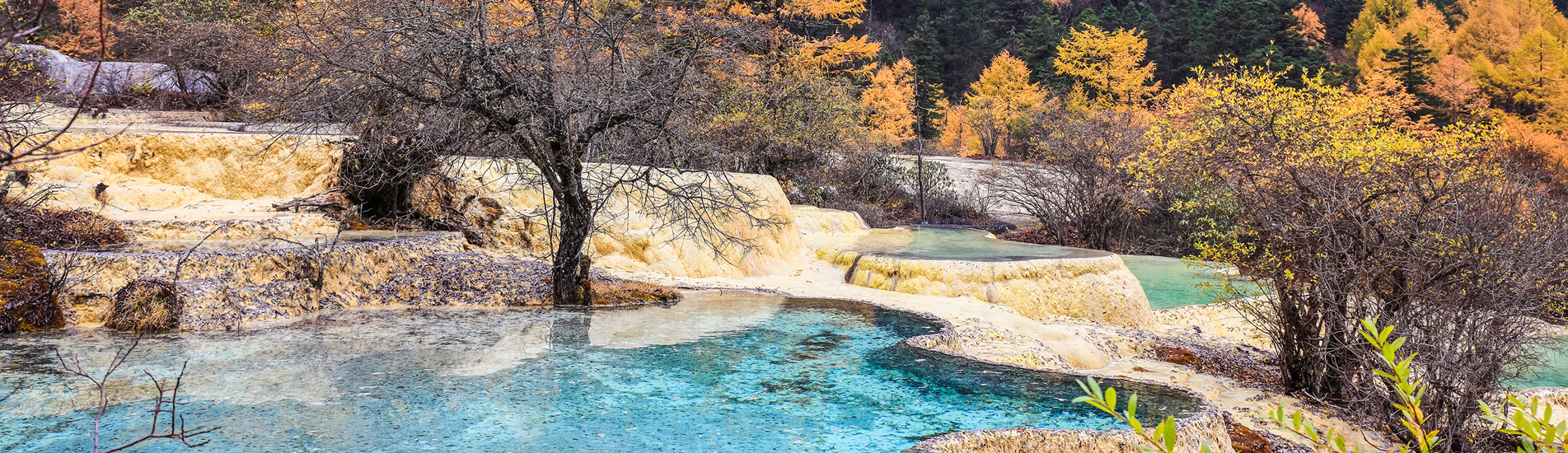 Pandas et le Royaume des fées de Jiuzhaigou