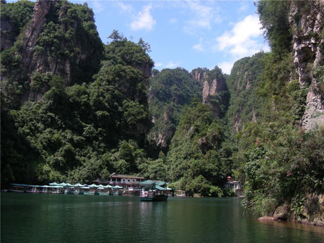 Baofeng Lake in Zhangjiajie