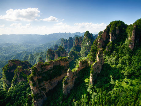 The Natural Great Wall in Zhangjiajie