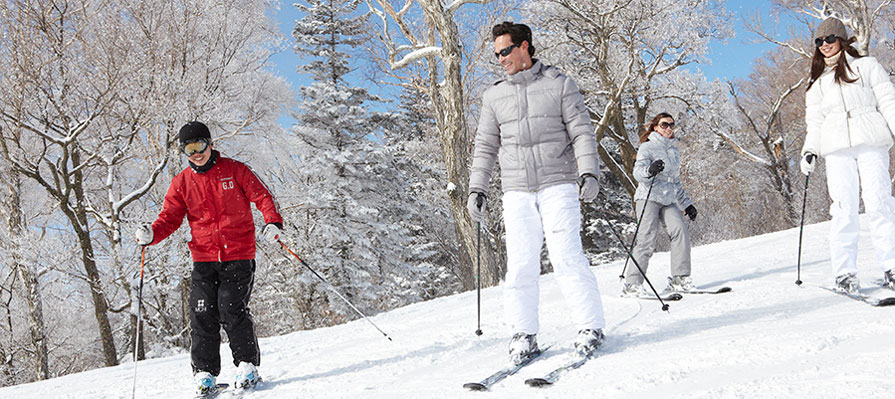 Skiing
