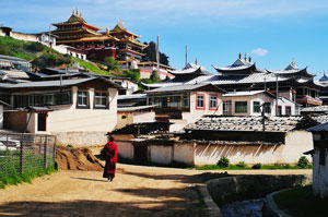 Langmusi Town
