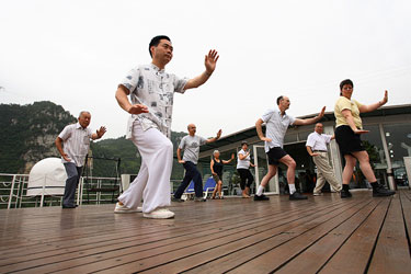 morning taichi class