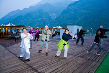 morning taichi class