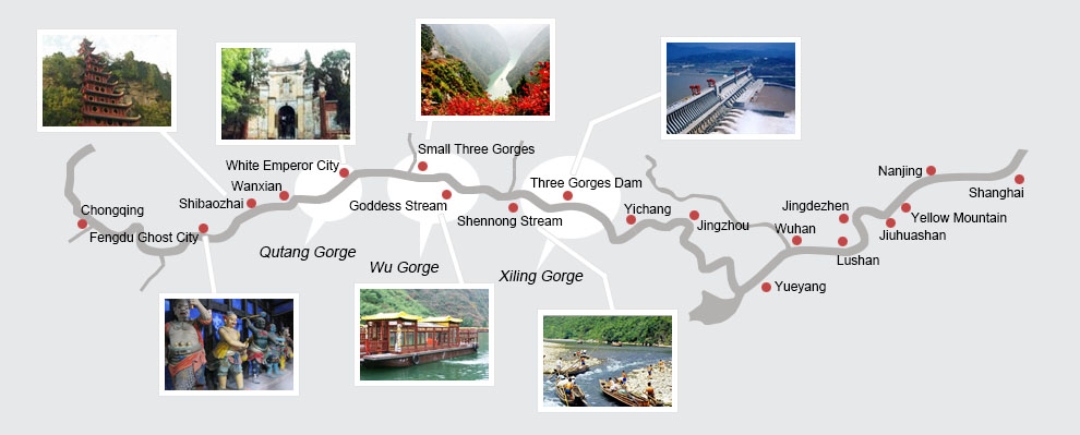 yangtze river cruise itinerary